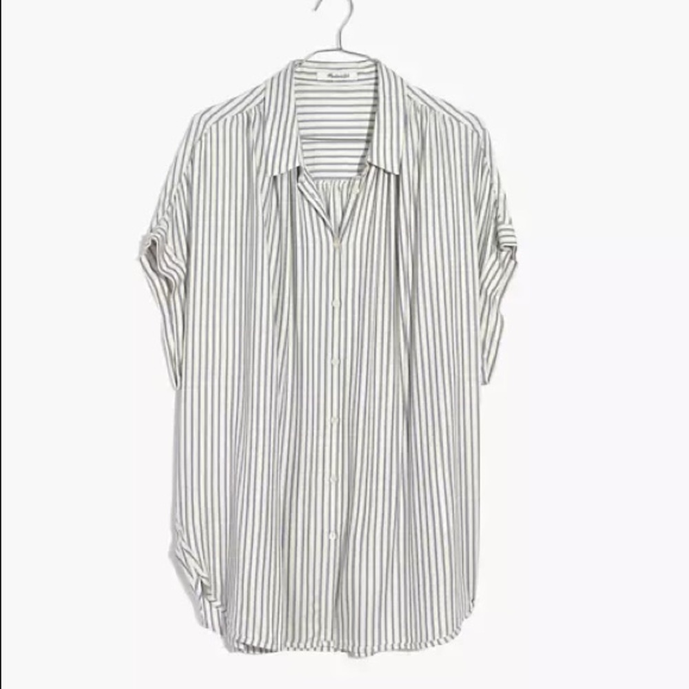 Madewell Central Shirt in Dalton Stripe